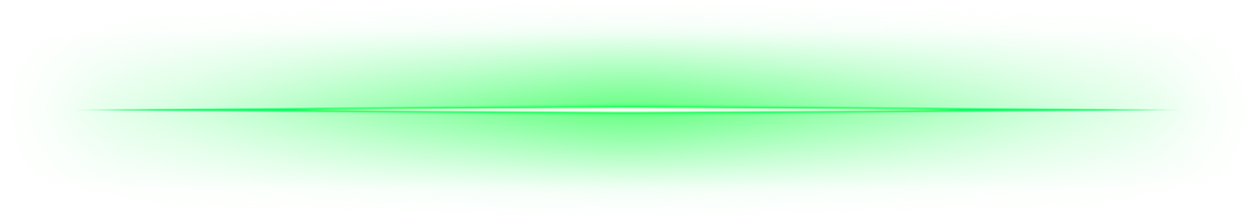 Glowing Green Neon Line Light